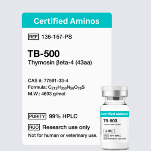 TB-500 (Thymosin Beta-4) 5mg (43aa)