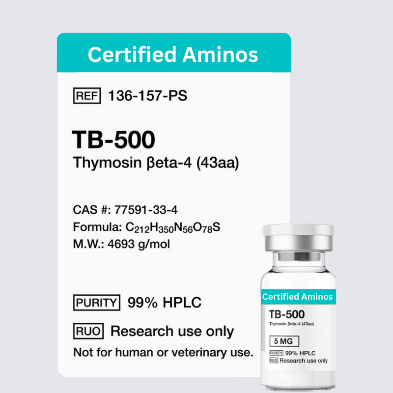 TB-500 (Thymosin Beta-4) 5mg (43aa)